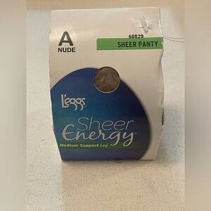 L'eggs Sheer Energy Medium Support Pantyhose - Nude